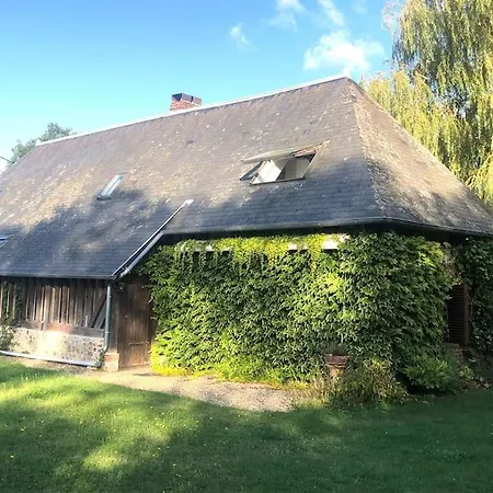 Villa Charmante Longere Piscine Chauffee 8x4 Terrasse, & Campagne Normandie Saint-Étienne-la-Thillaye