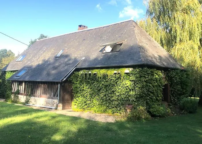 Βίλα Charmante Longere Piscine Chauffee 8x4 Terrasse, & Campagne Normandie Saint-Étienne-la-Thillaye