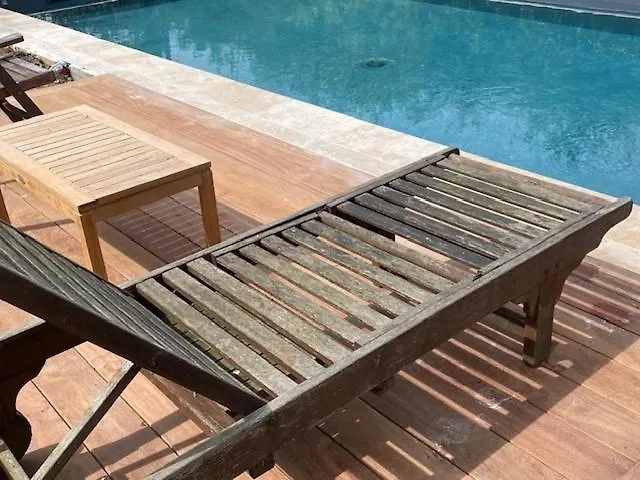 Charmante Longere Piscine Chauffee 8x4 Terrasse, & Campagne Normandie *