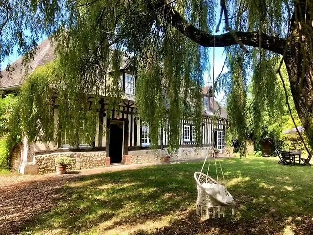 Βίλα Charmante Longere Piscine Chauffee 8x4 Terrasse, & Campagne Normandie Saint-Étienne-la-Thillaye