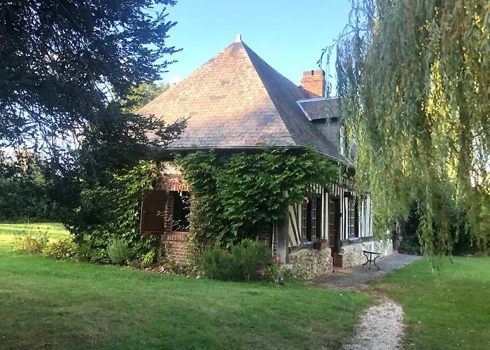 Charmante Longere Piscine Chauffee 8x4 Terrasse, & Campagne Normandie *